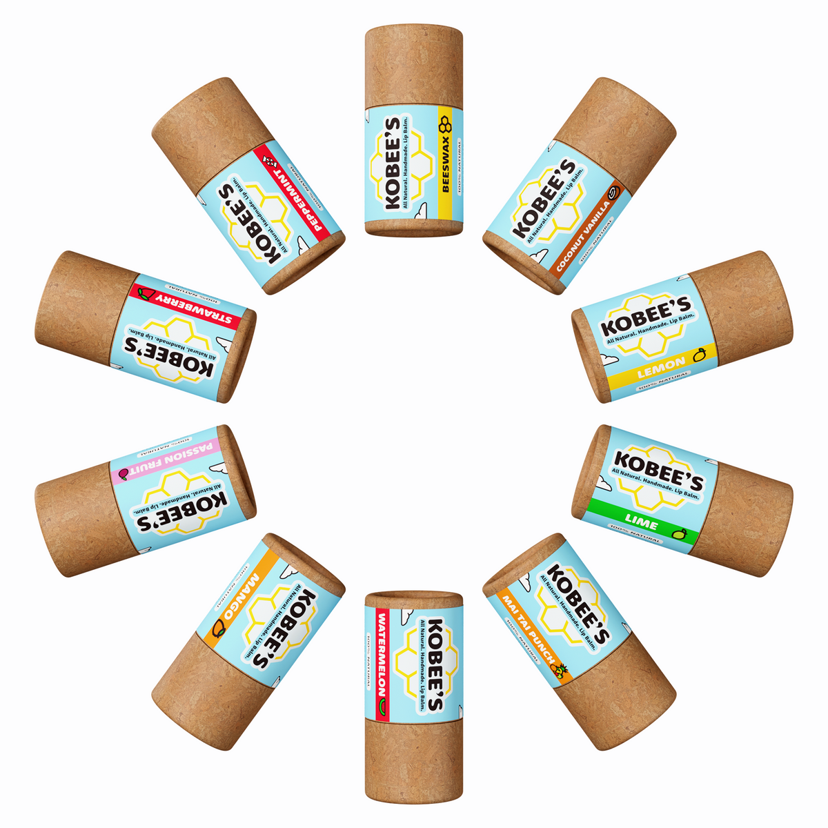 KOBEE'S - Buzzin Balm 10 Pack Lip Balm