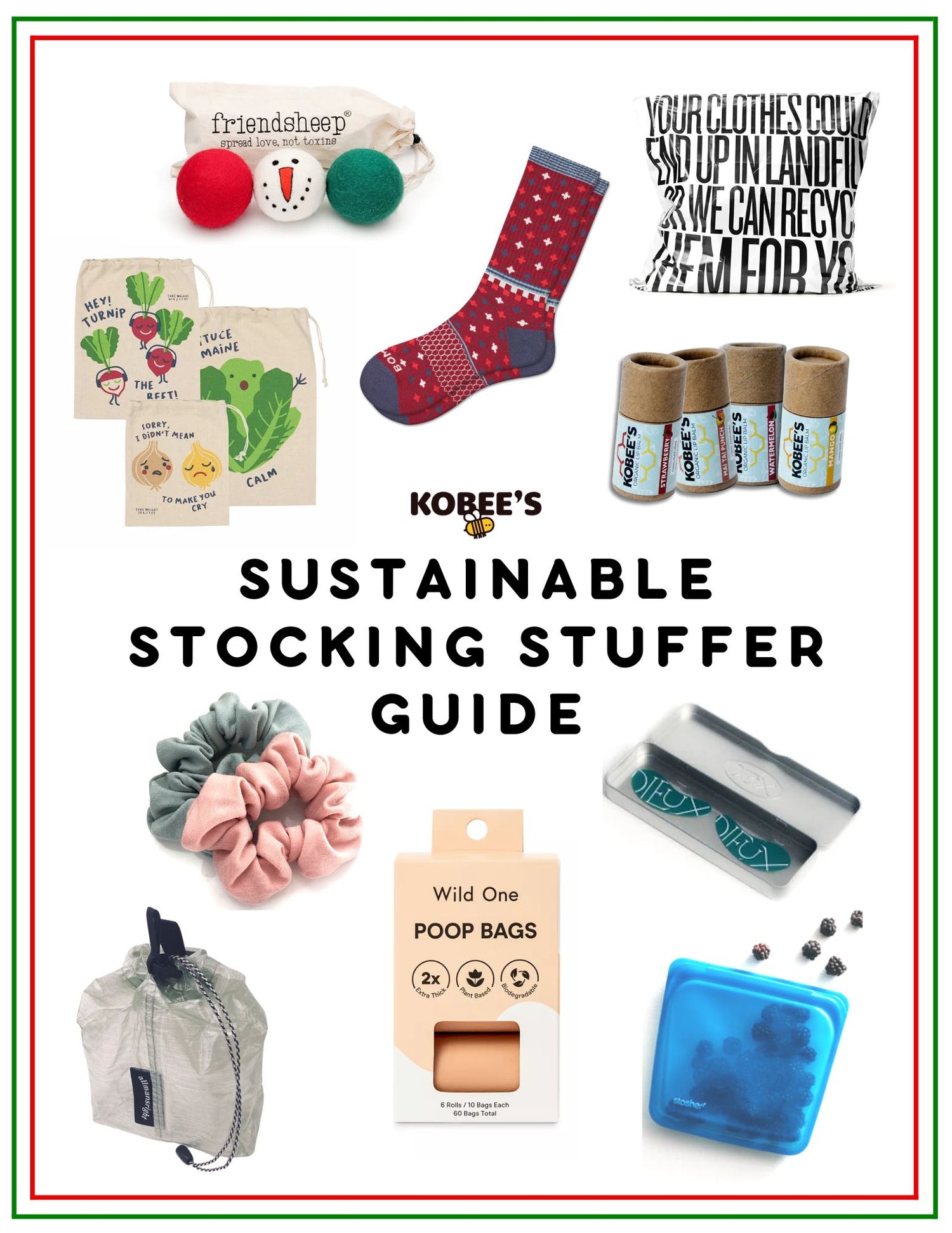 10 Sustainable Stocking Stuffers for Everyone on Your List