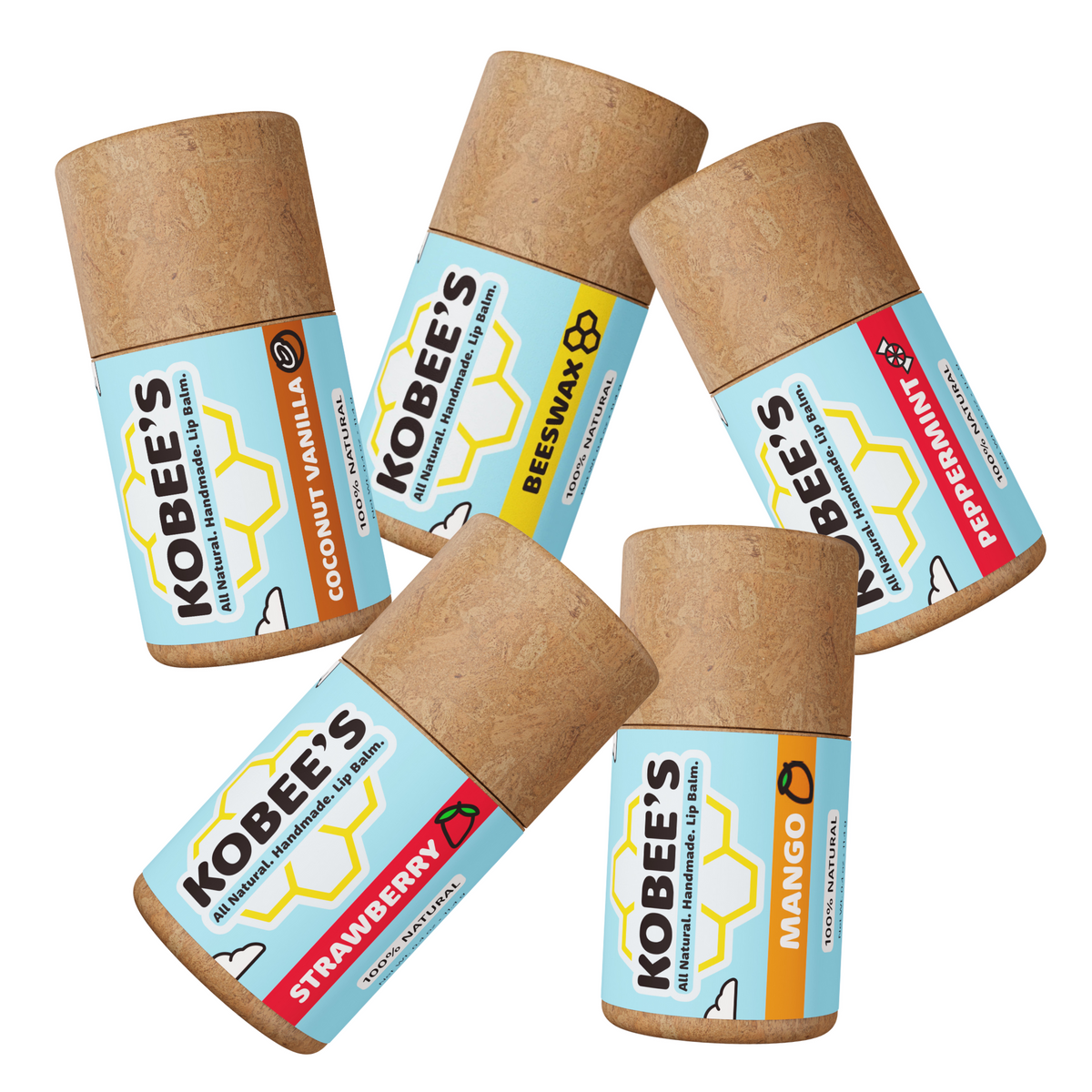 KOBEE'S - Buzzin Best 5 PACK Balms