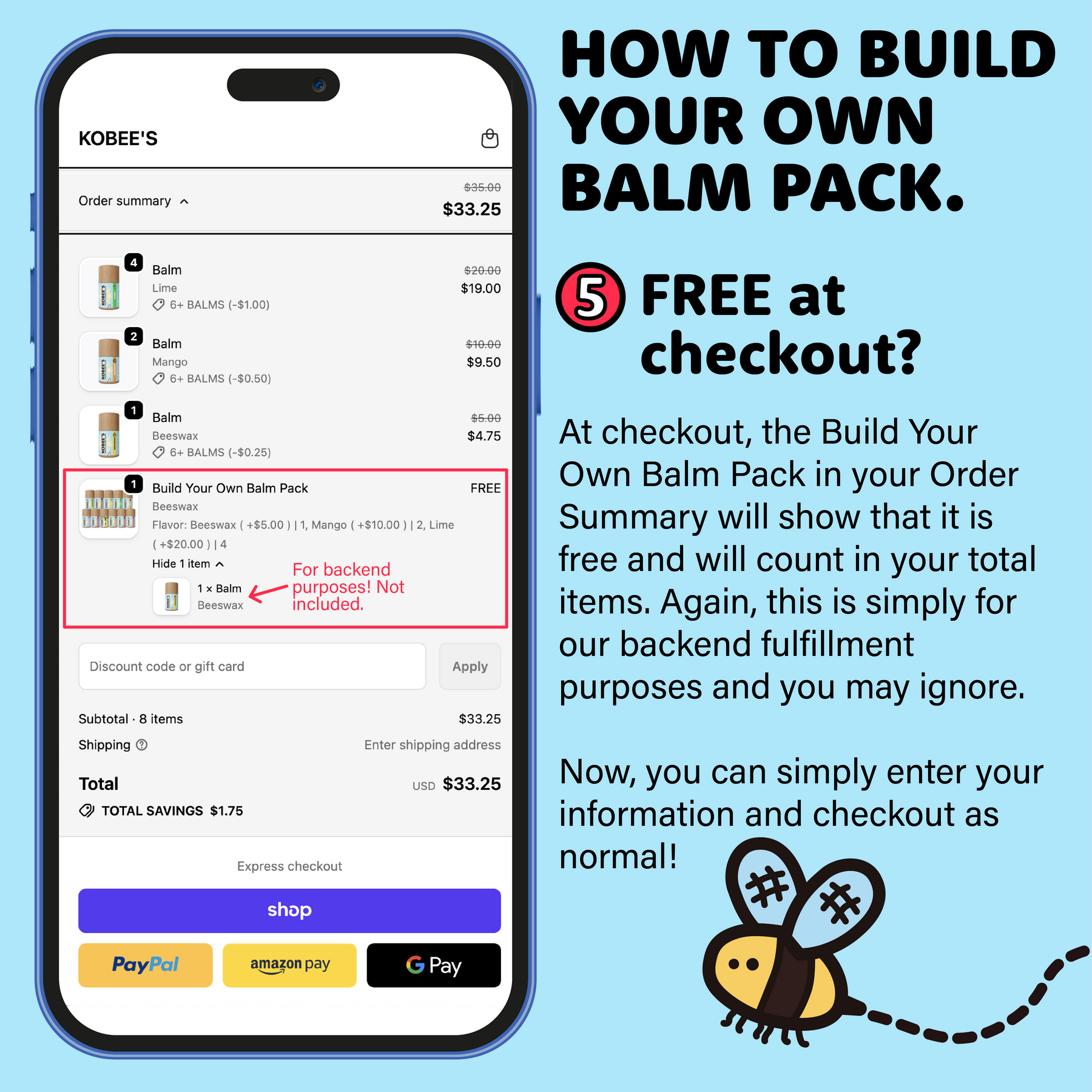 Build Your Own Balm Pack