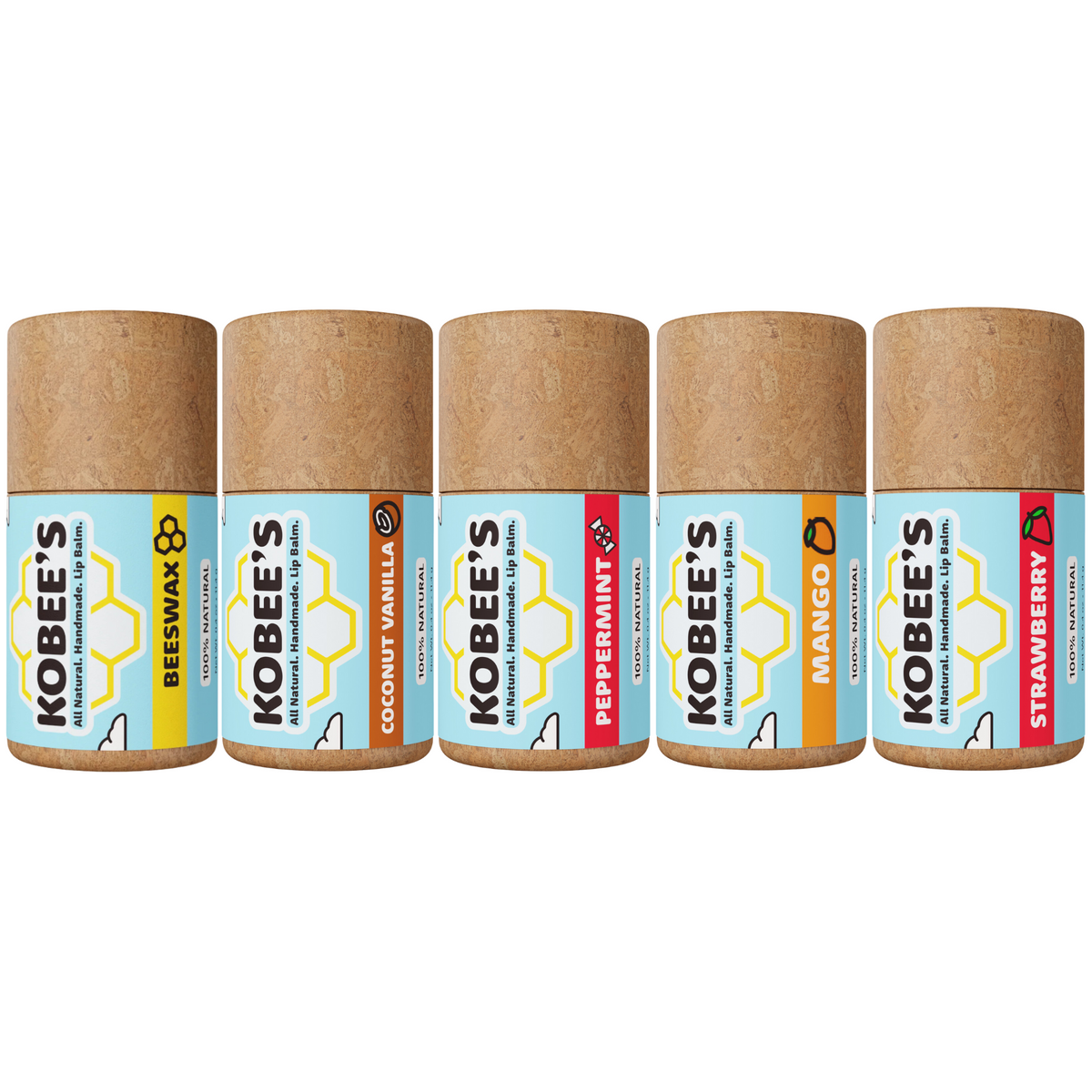 KOBEE'S - Buzzin Best 5 PACK Balms
