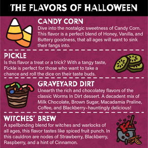 Halloween Flavors 4 Pack